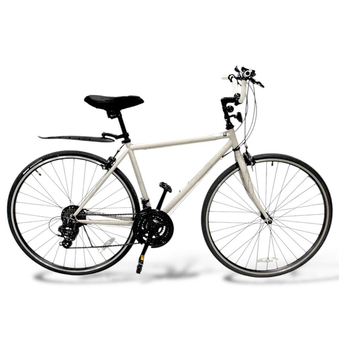 ロードバイク ハンドル改 自転車 スポーツバイク クロスバイク 軽 シマノ21段