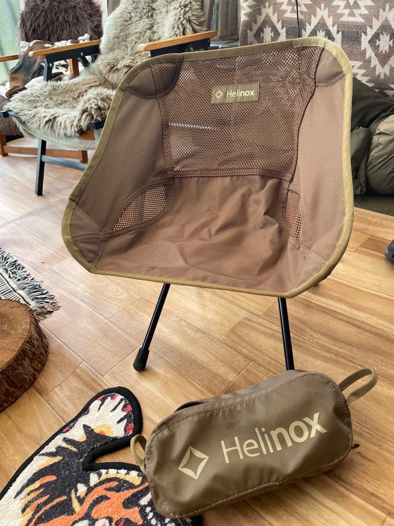 早い者勝ちヘリノックス チェアワン ミニ コヨーテタン/ブラウンHelinox