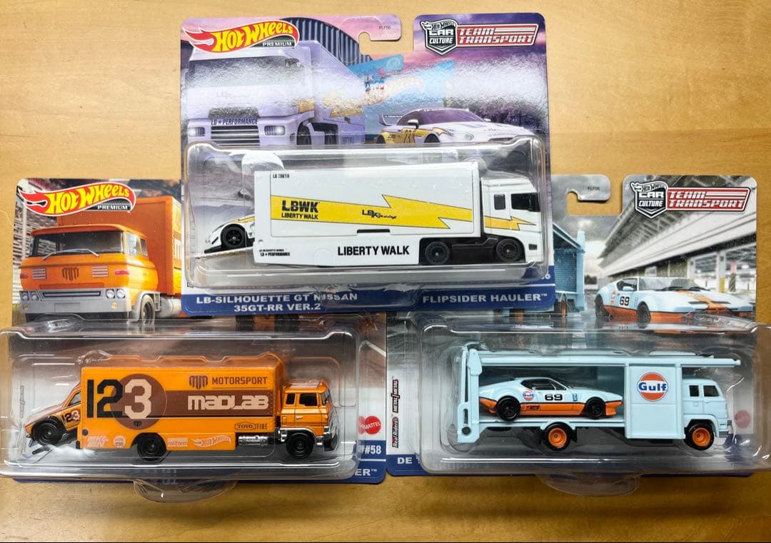 Hot Wheels チームトランスポーター　R35 RX-3 パンテーラ