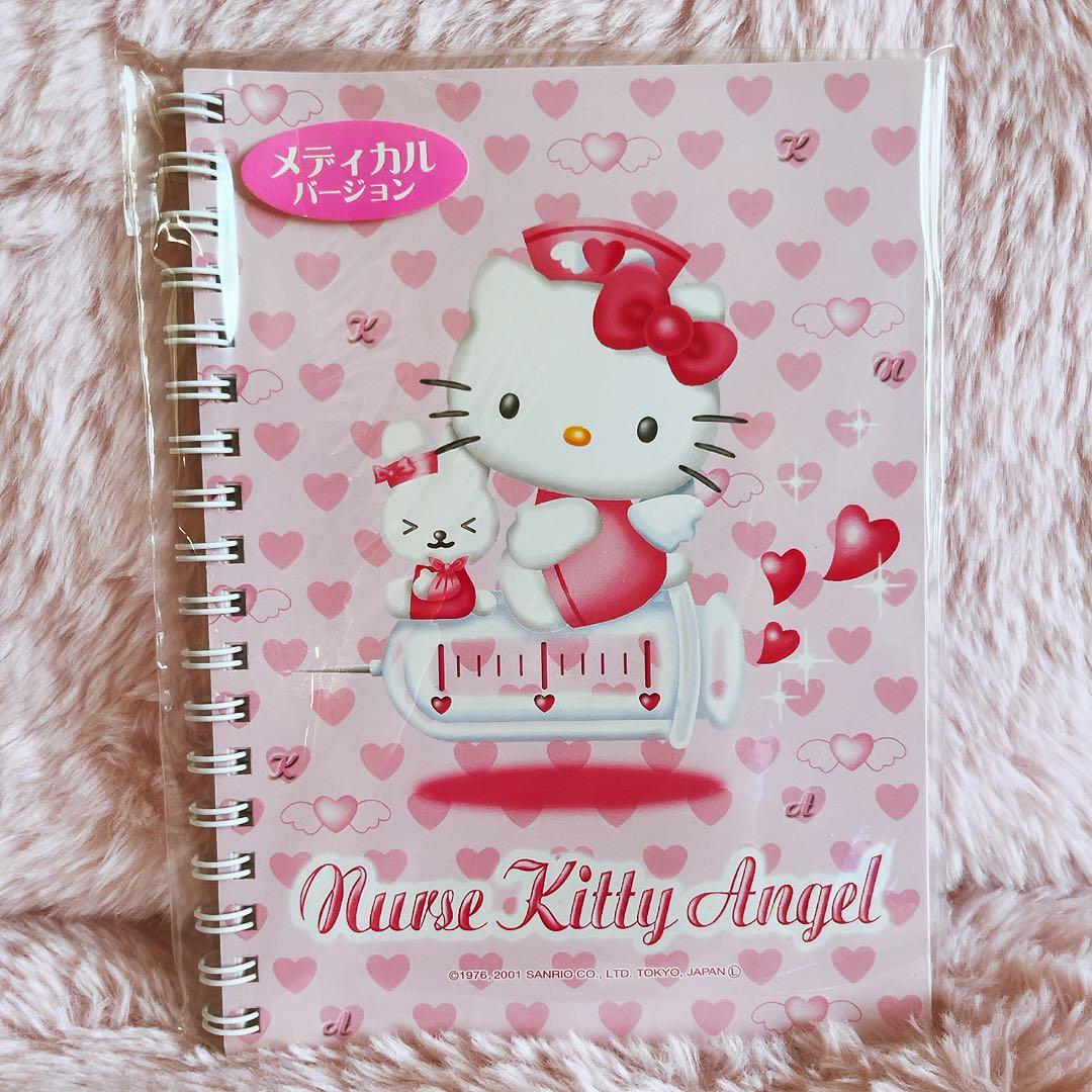 希少レア　ハローキティ　メディカルバージョン　レターセット　ノート　2001