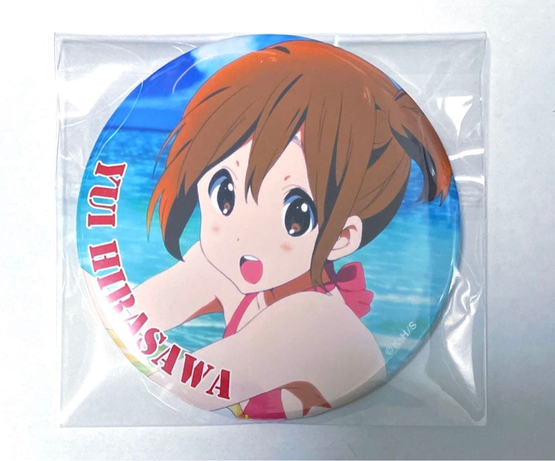 平沢唯 TBS限定 缶バッジ 水着 映画 劇場版 けいおん 激レア