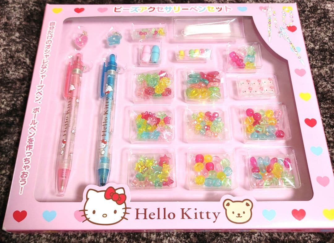 キティ　シャープペン　ボールペン作成キット　サンリオ