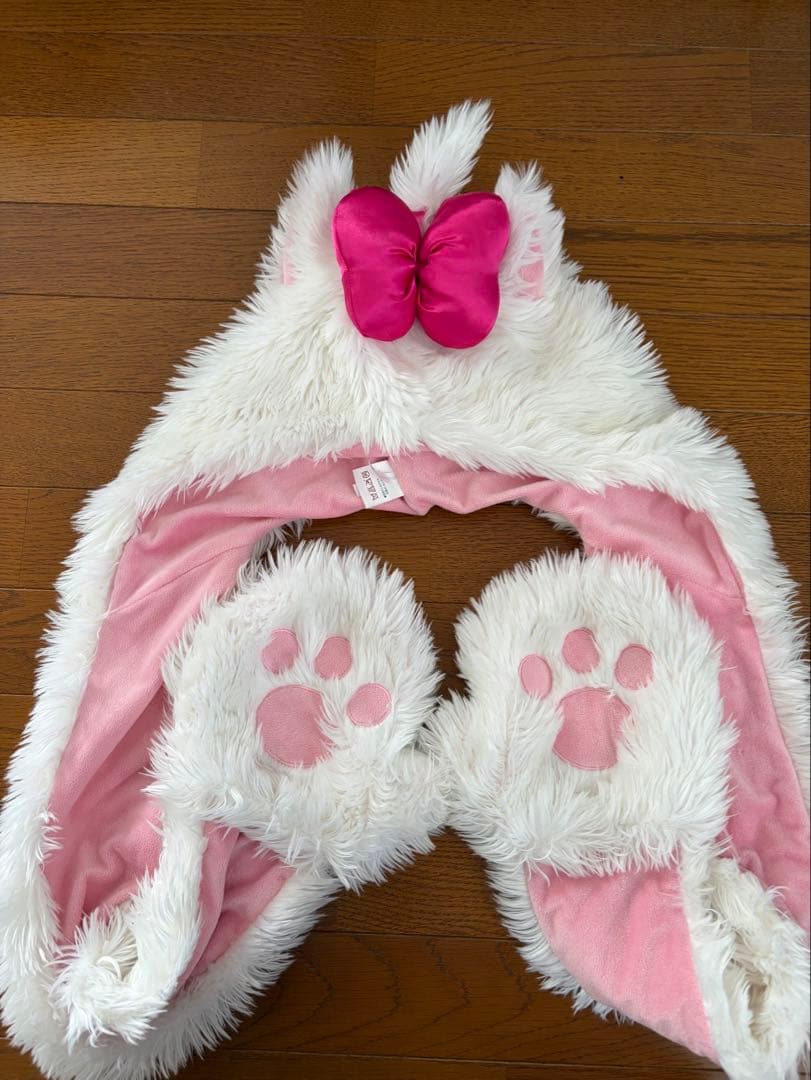 ディズニー マリー マリーちゃん ファンキャップマフラー