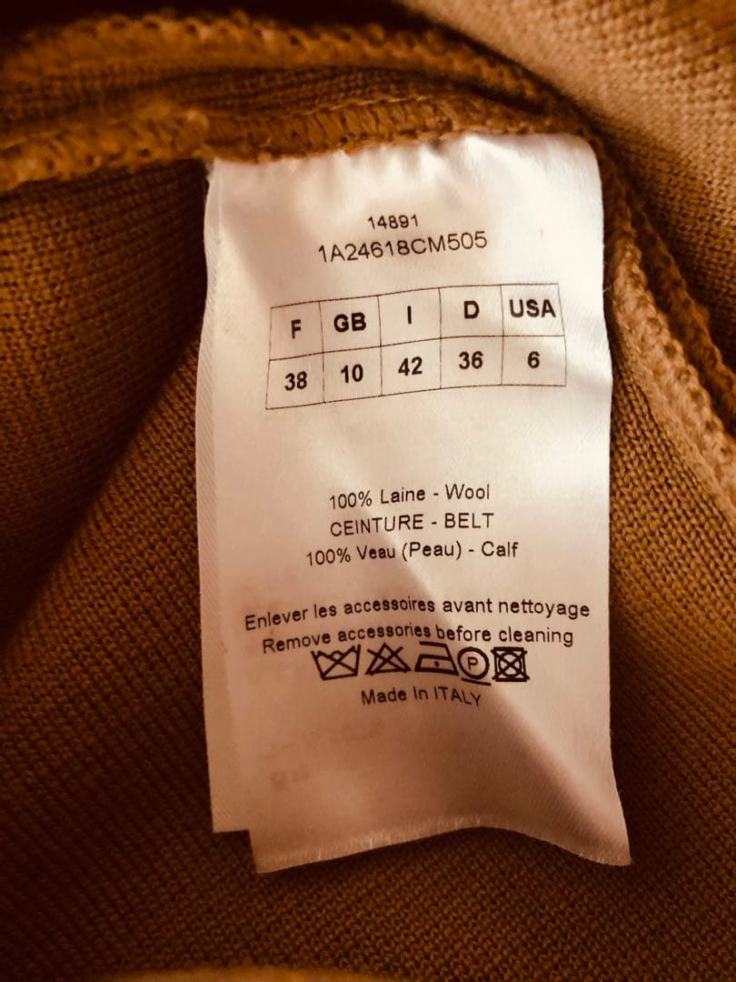 クリスチャンディオール Dior ワンピース 36