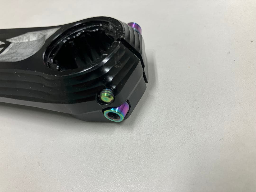 RIDEA POWERING 楕円クランクセット 52/35T チタンシャフト