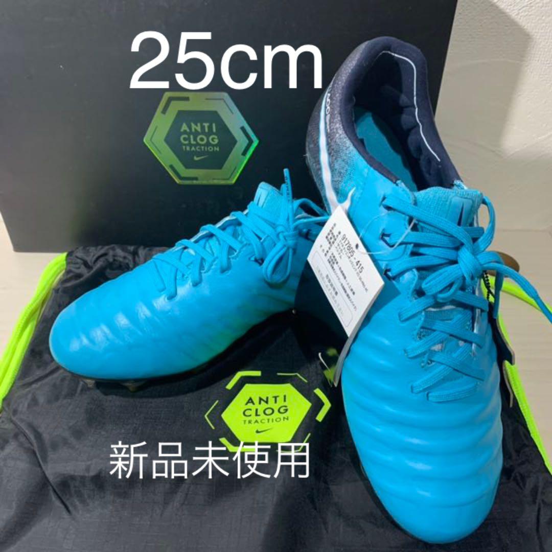 ナイキ ティエンポレジェンド 7 SG ACC 25.0cm 水色