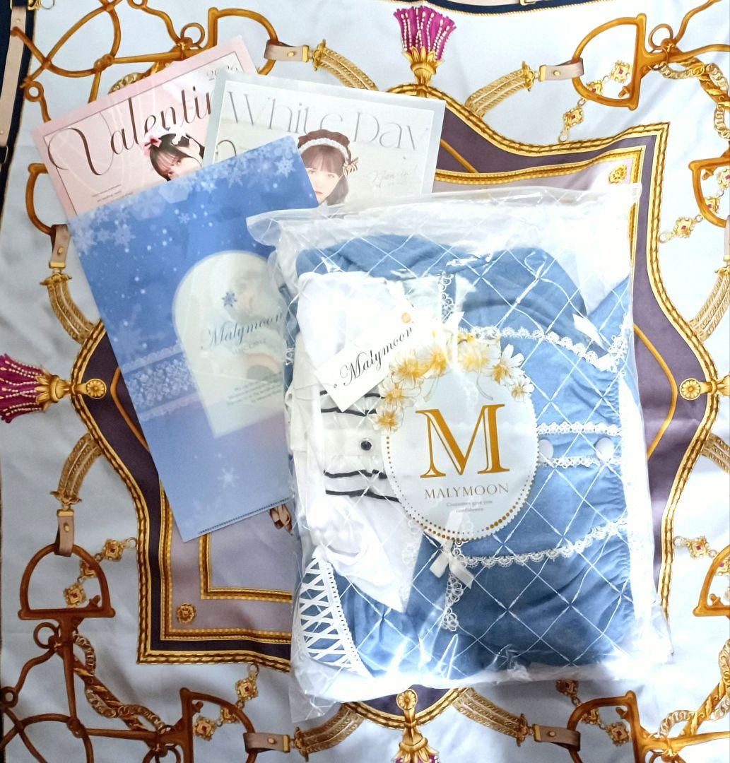 Malymoon　シュガーブルーサスペンダーデニムメイド☆