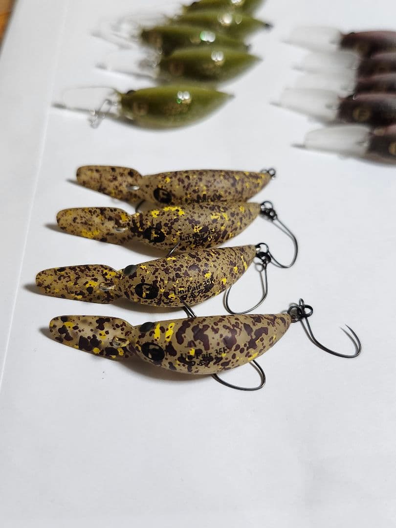 ラッキークラフト　アンフェア　つぶアン35F　オラカラ１６個セット