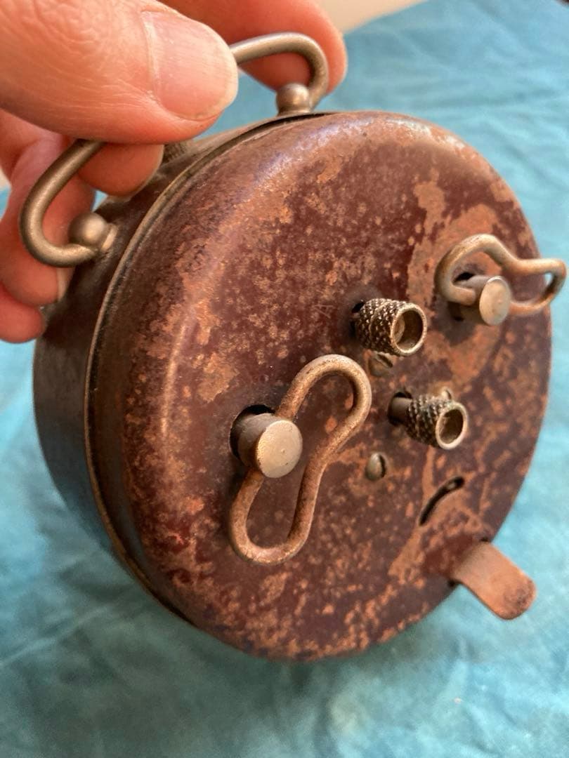 アンティーク　フランス　JAZ 目覚まし時計　稼働品