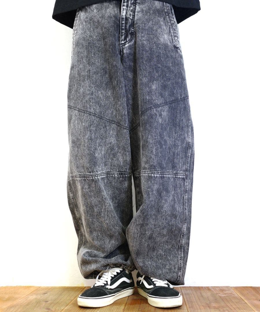 パンツ WILLY CHAVARRIA BlackDenimCB.RAVER PANTS