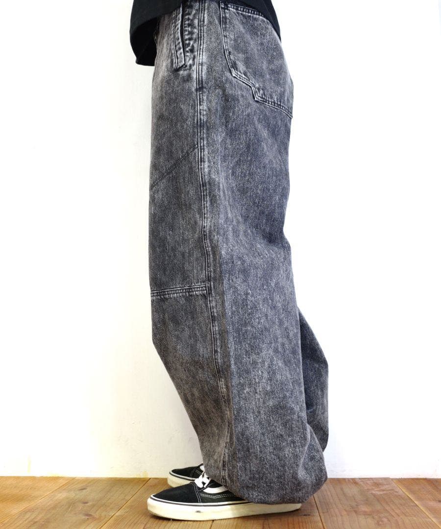 パンツ WILLY CHAVARRIA BlackDenimCB.RAVER PANTS