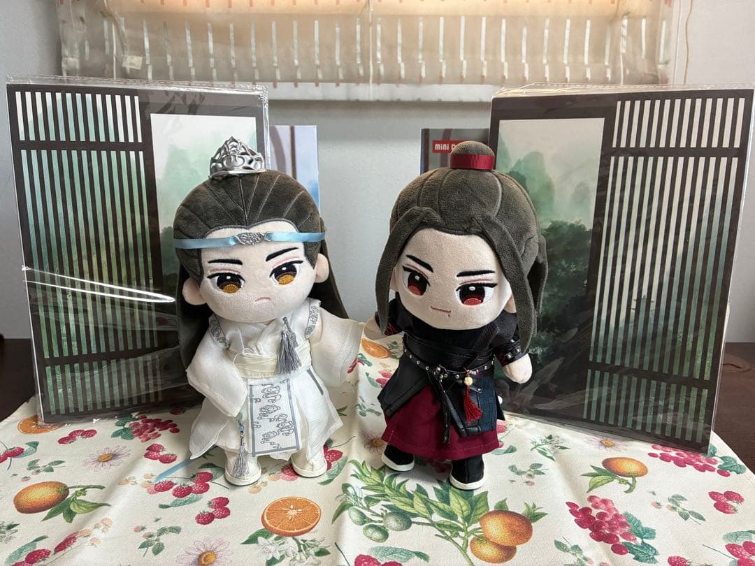 【陳情令】公式ぬいぐるみ /魏無羨&藍忘機 /特典、小物つき⭐︎