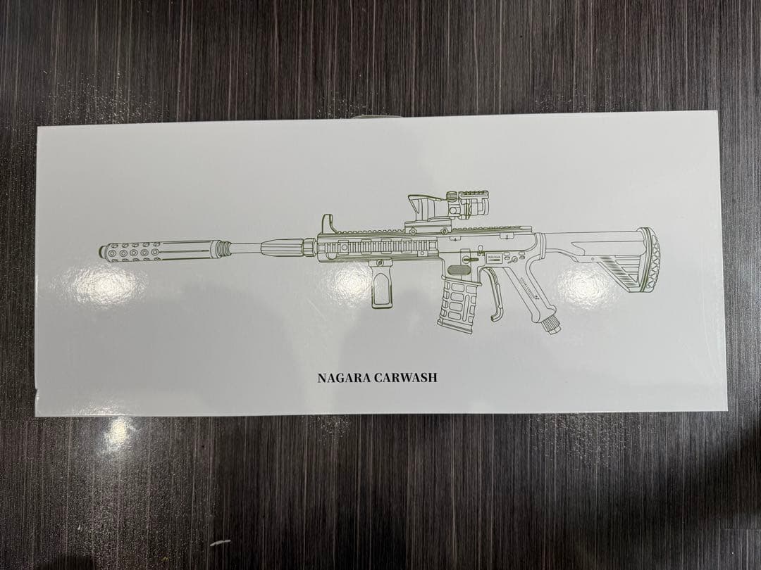 ながら洗車ライフルウォッシュ　ライフル型洗車道具　グリーン