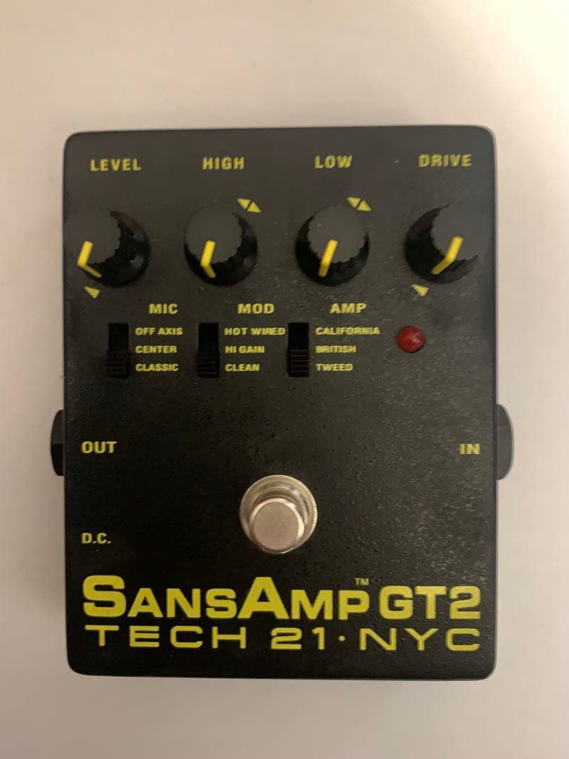 ギター tech21 sansamp GT2
