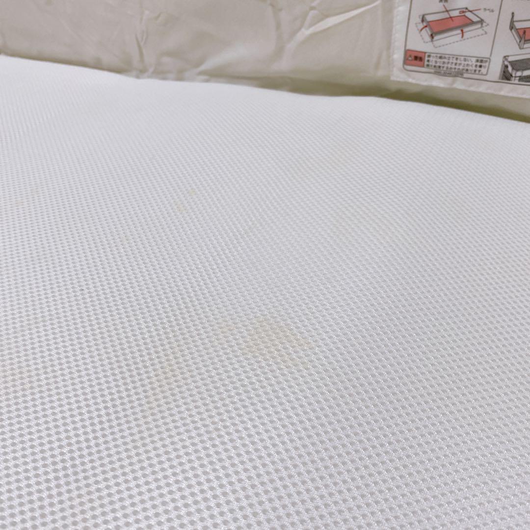 アップリカ　ココネルエアーAB　グレー　ホワイト　ベビーベッド　ベビーサークル