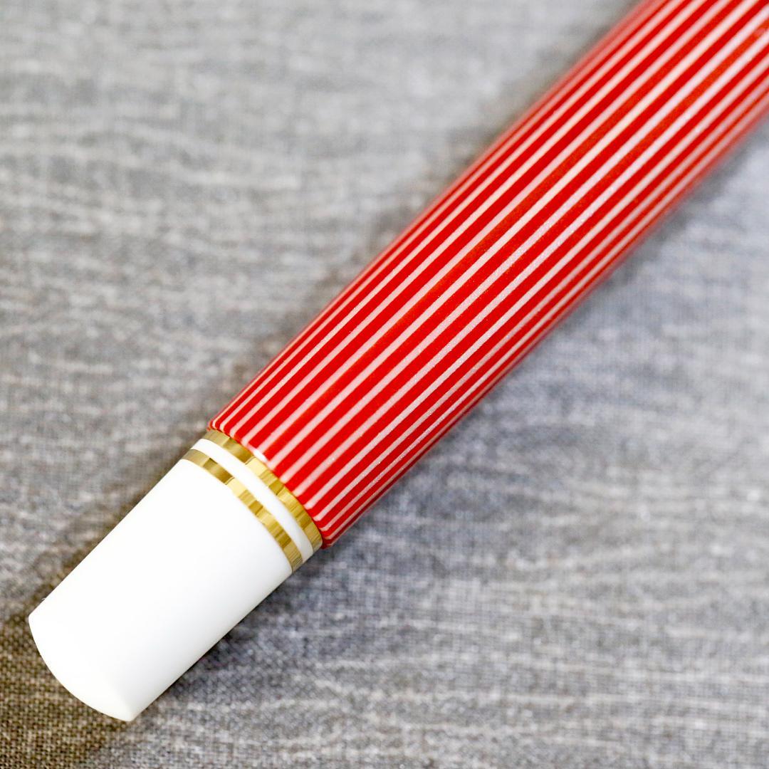 【限定品 極美品】ペリカン 万年筆 Ｍ６００ レッドホワイト スーベレーン