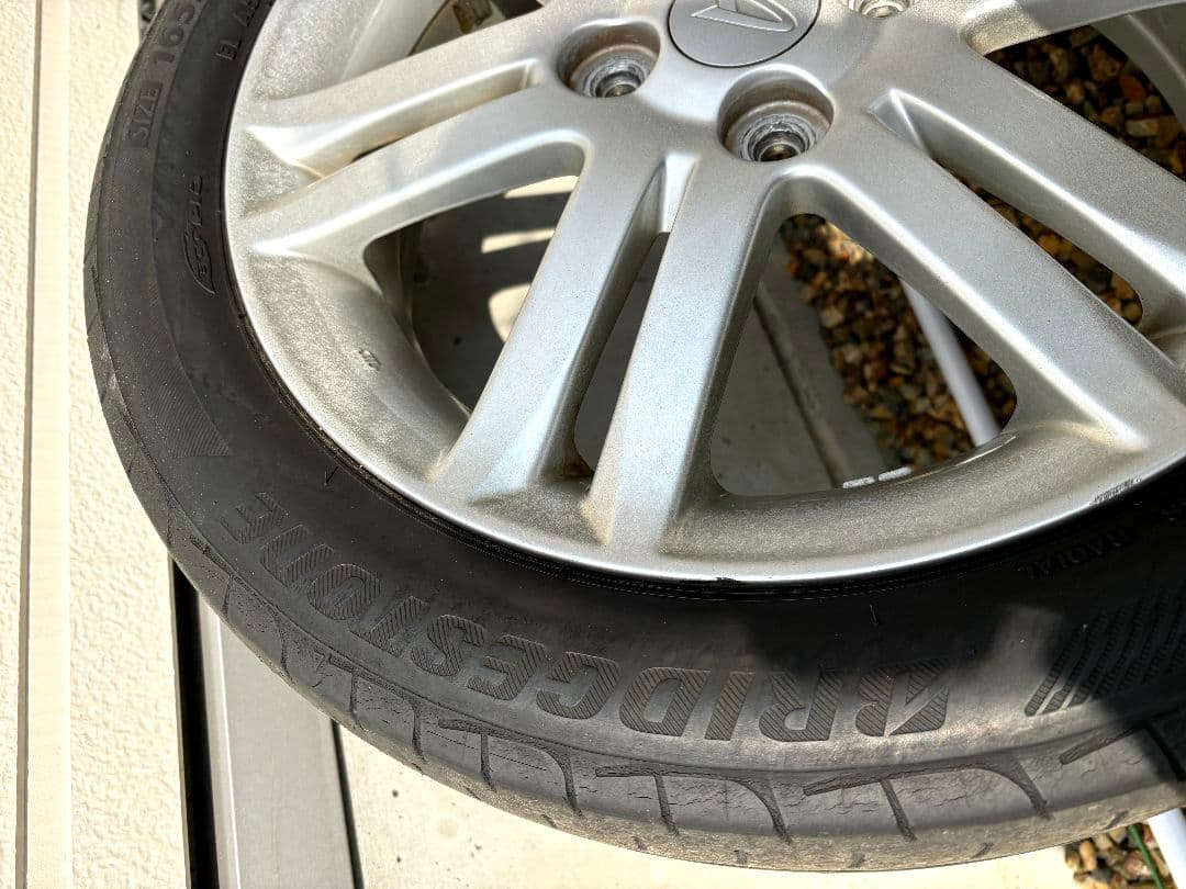 ダイハツタントカスタム375の15インチアルミホイール