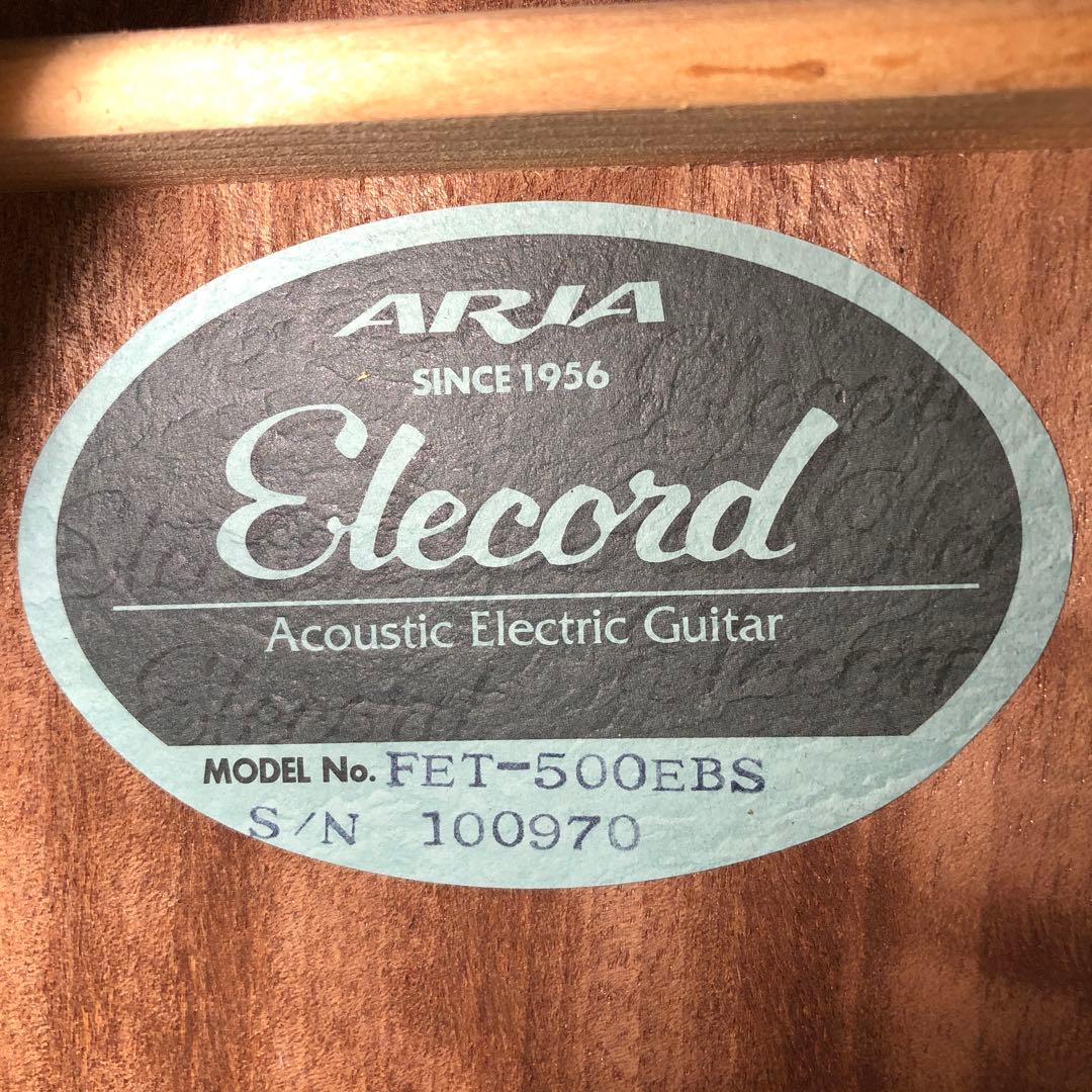 Aria アリア　エレクトリックアコースティックギター　FET-500EBS