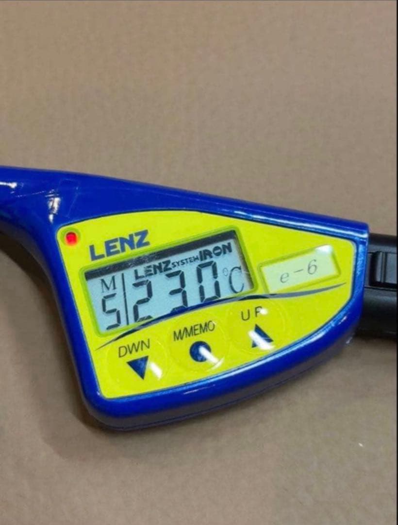 超美品　LENZ e-6レンツアイロン5角6㎜ロッド最新モデル　コード新品未使用