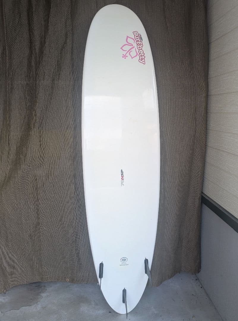 76 NSP Surf Betty ファンボード サーフボード ケース付 送料込
