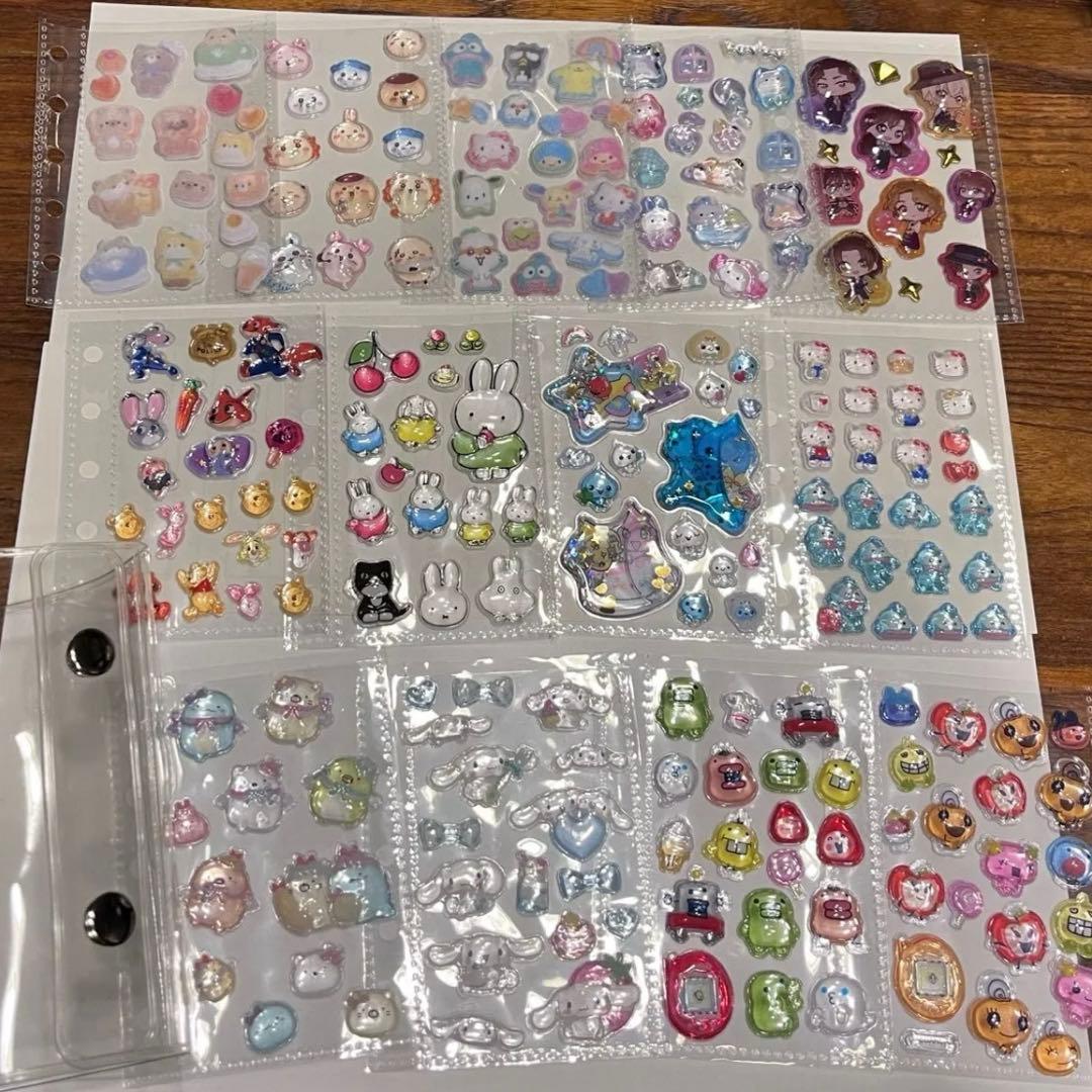 【国内正規品】　シール帳完成品13ページ　ボンボンドロップ シール