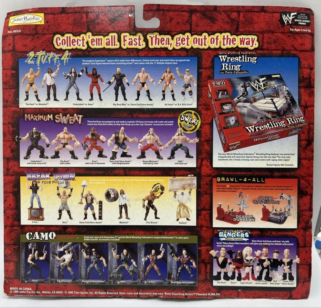 未開封　保管品　WWE(旧WWF)アンダーテイカー　ケイン　サマースラム99