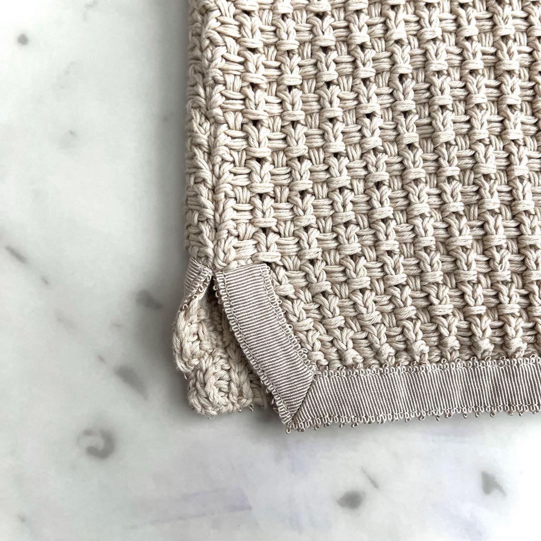 フォクシーブティック 春ニット カーディガン ジャケット 日本製 ベージュ 38