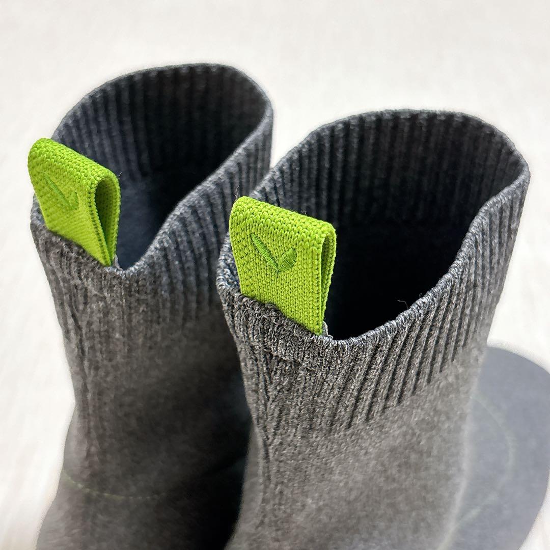 VIVAIA ビバイア Regina Pro ショートニットブーツ 撥水 グレー