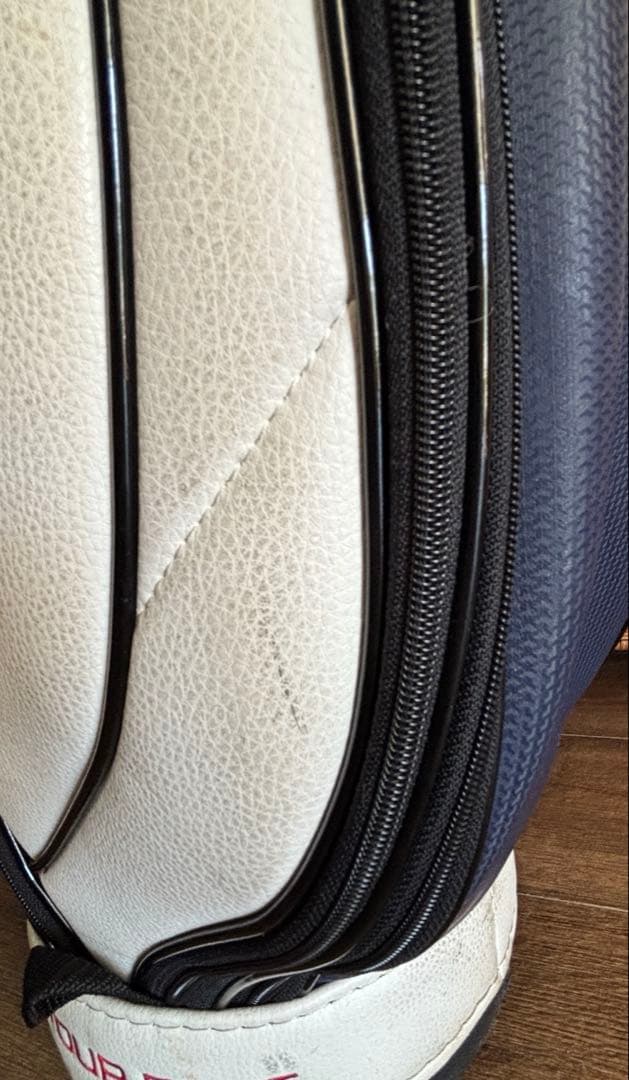 PING キャディバッグ ゴルフバッグ　ネイビー/ホワイト/レッド　メンズ