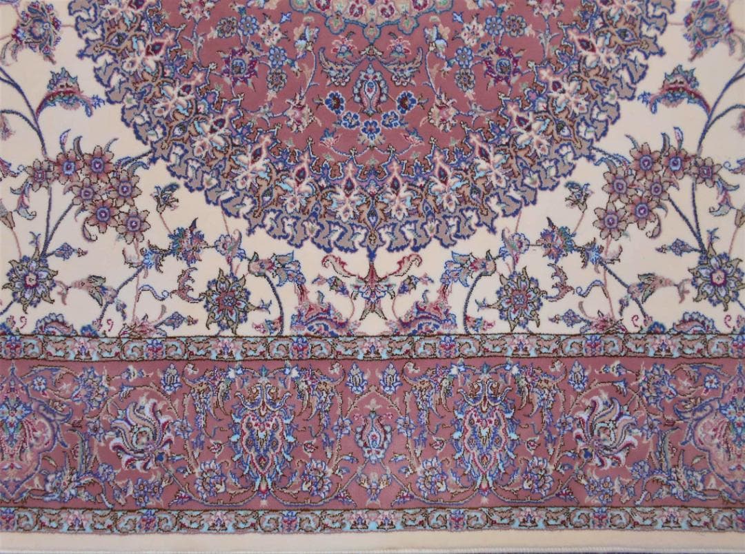 専用！高密度！輝く 本場イラン産 絨毯！約150×225cm‐200721