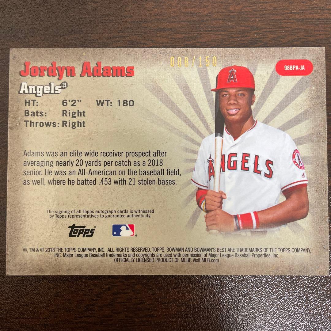Toppsカード Jordyn Adams