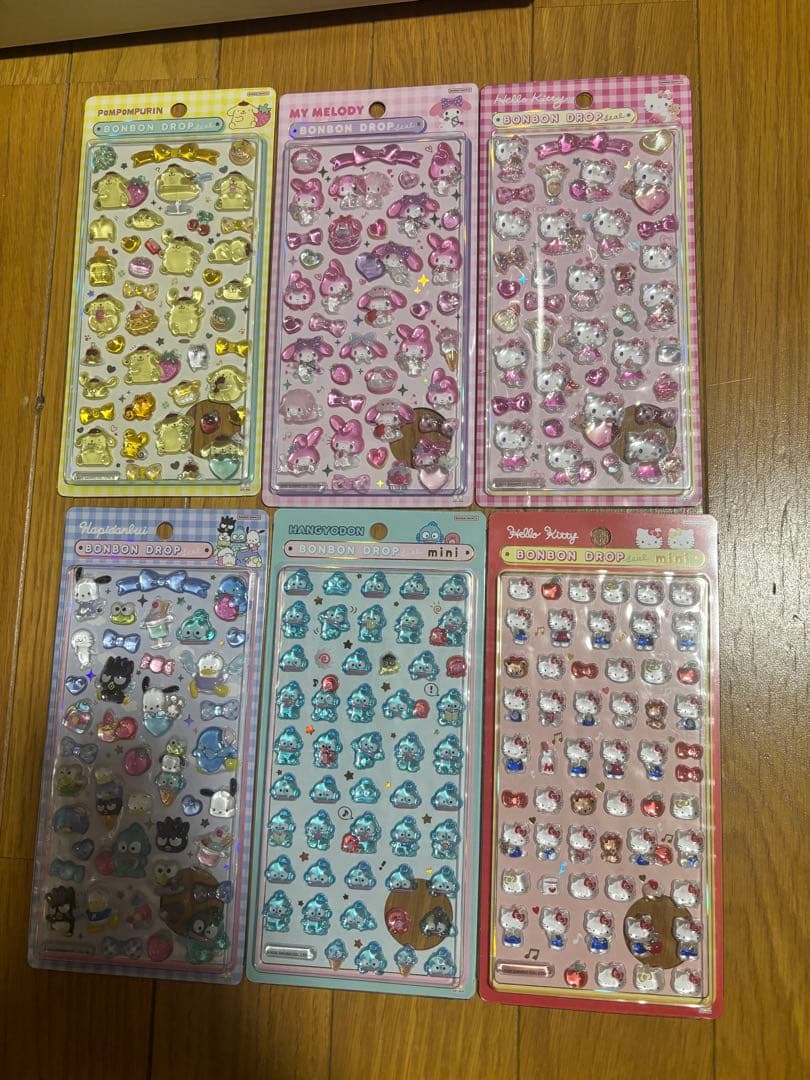 サンリオ　ボンボンドロップシール