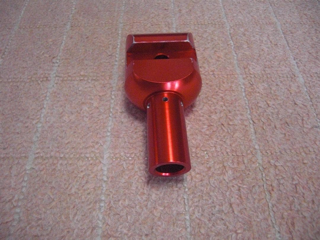 銭屋アルミ石突・ダイワ用・赤色（その②）・（巨鯉・大鯉・野鯉・石鯛用）