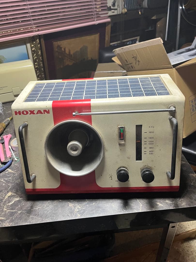 FROM JAPAN公式アカウント01 様HOXANソーラーラジオ、ソーラー