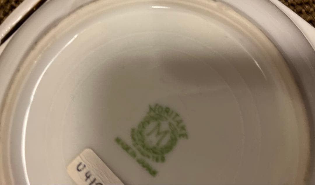 オールドノリタケ　湖畔シリーズ