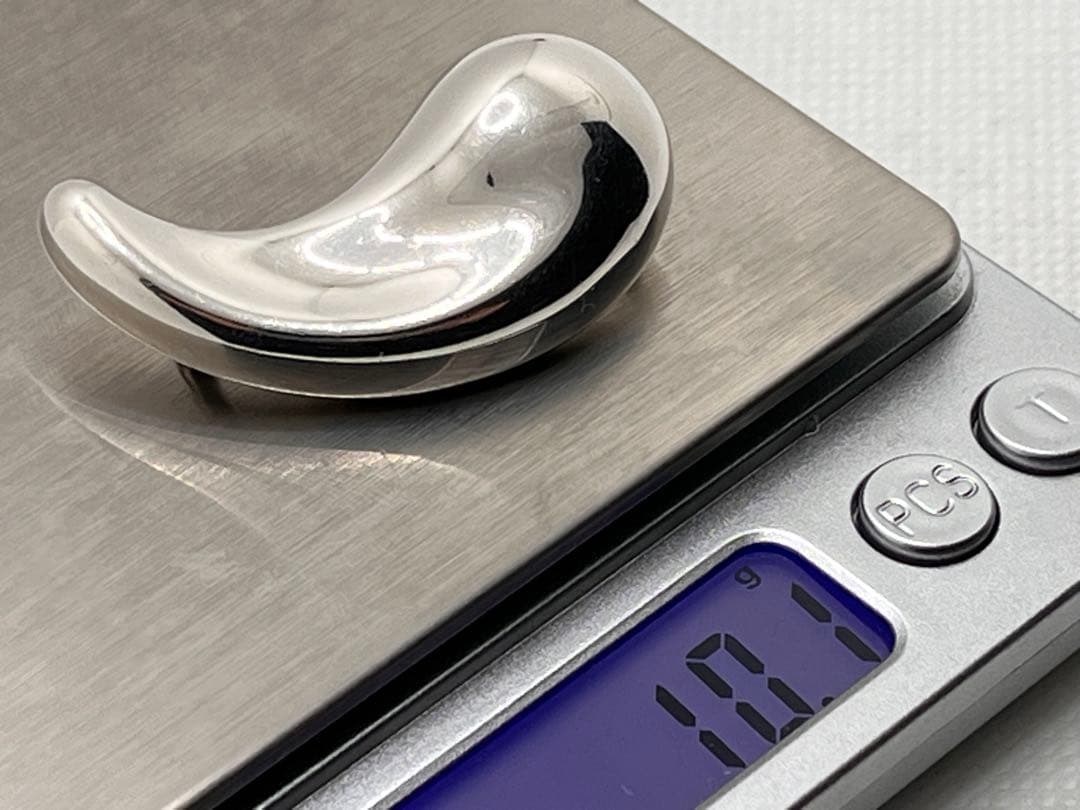 c380 希少　美品　ティファニー　ラージ　ティアドロップ　ブローチ　925