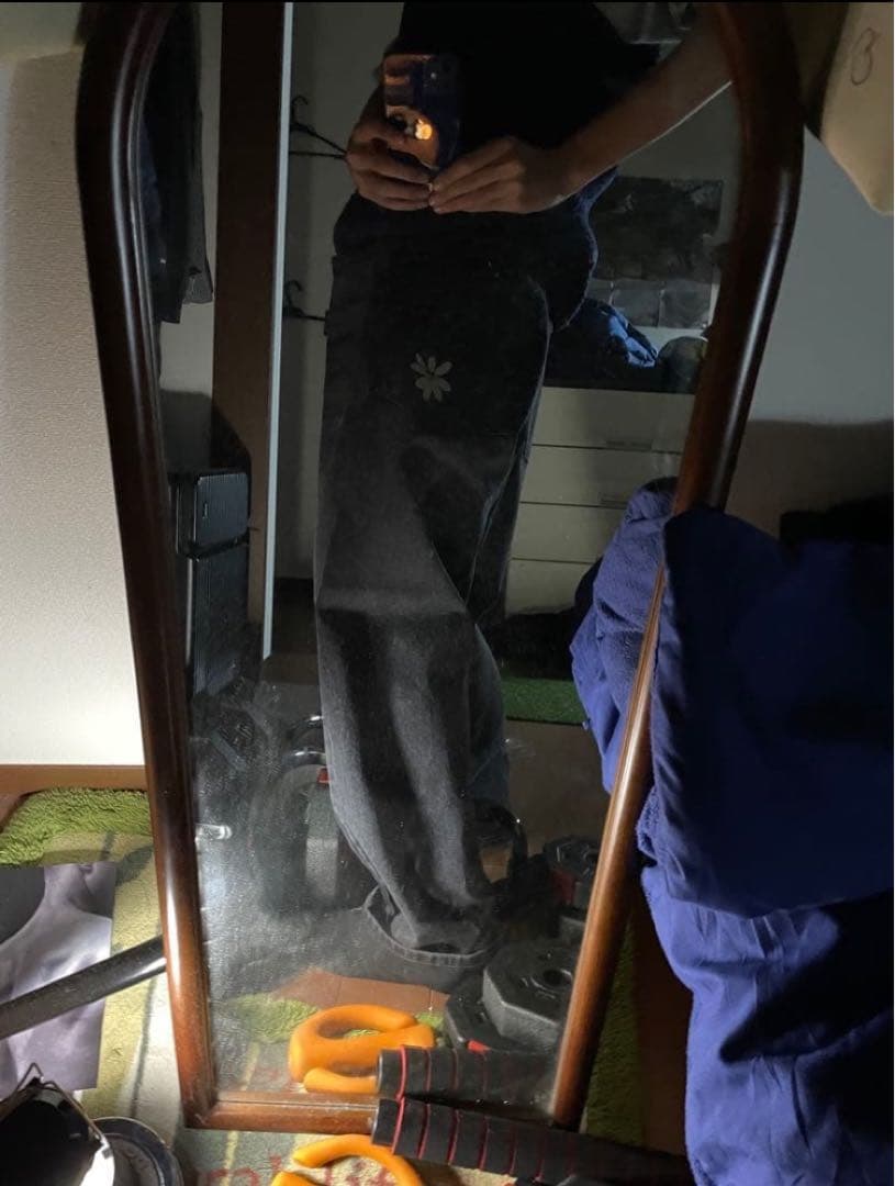 完売品LABROS グレー ワイドフィットデニム確実正規品