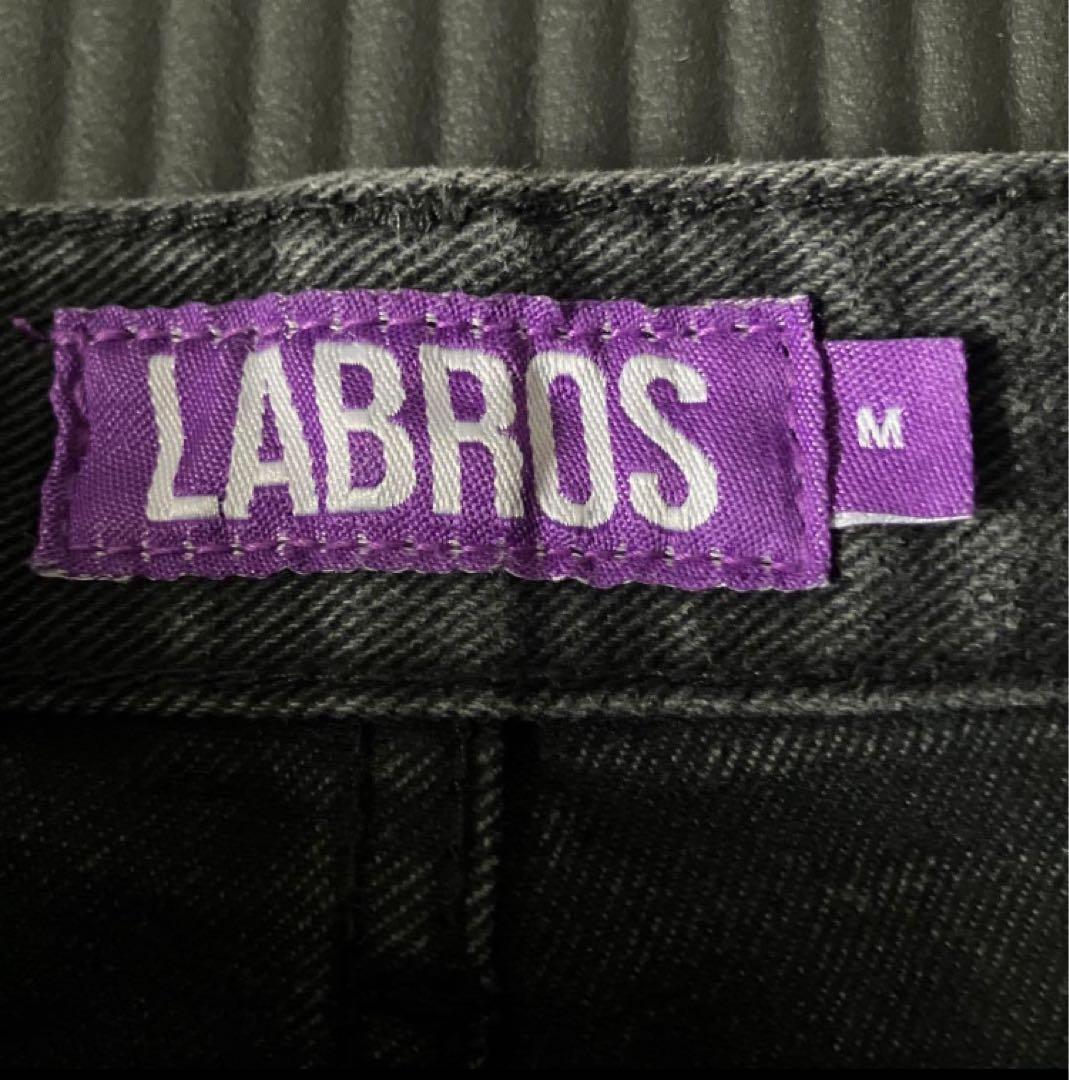 完売品LABROS グレー ワイドフィットデニム確実正規品