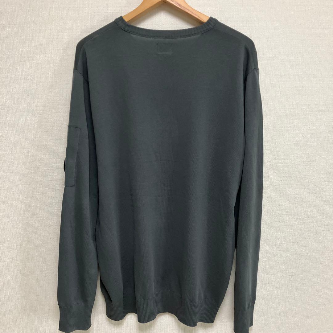 トップス C.P. COMPANY COTTON CREPE CREW NECK KNIT