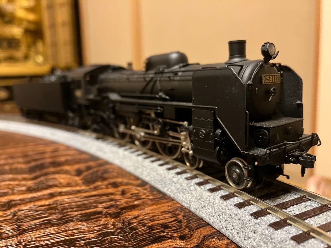 天賞堂C59型蒸気機関車（真鍮製）HOゲージ