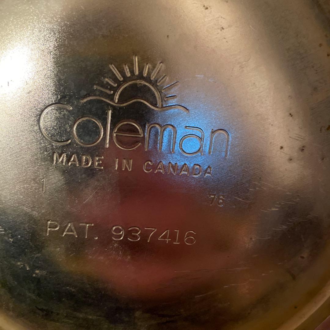 1976年1月製　希少　コールマン　メッキランタ　モデル335