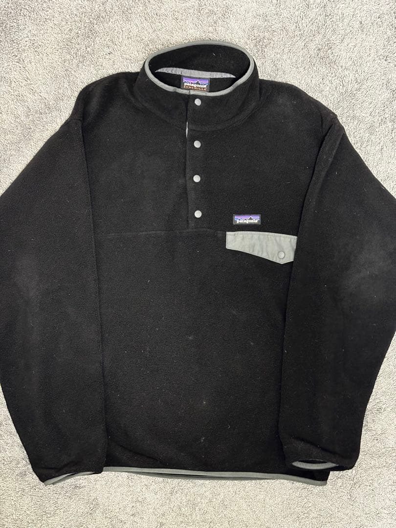 [2020年製]パタゴニア シンチラ スナップt ブラック Mサイズ