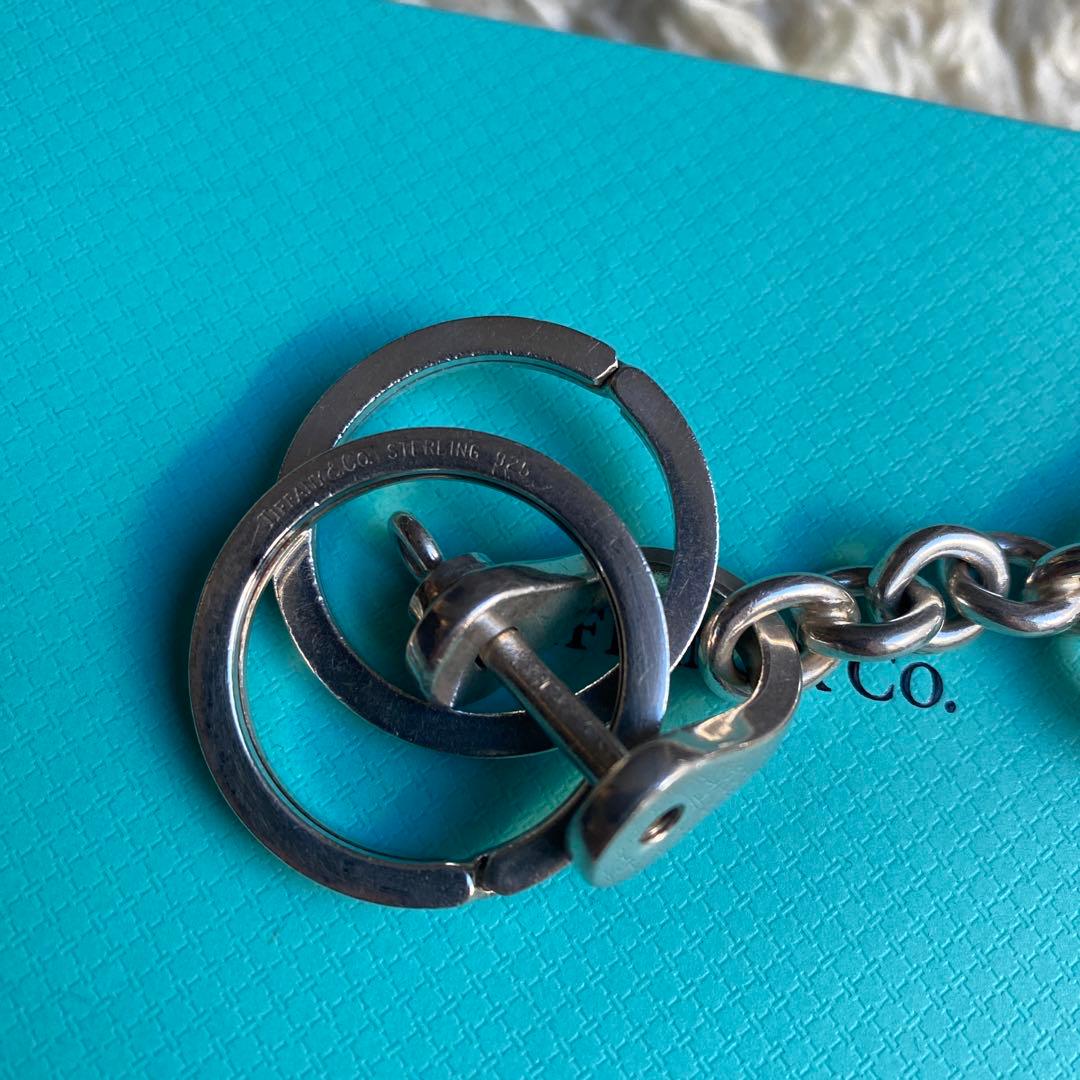 ティファニー Silver 925 シャックル キーホルダー リング 2個セット