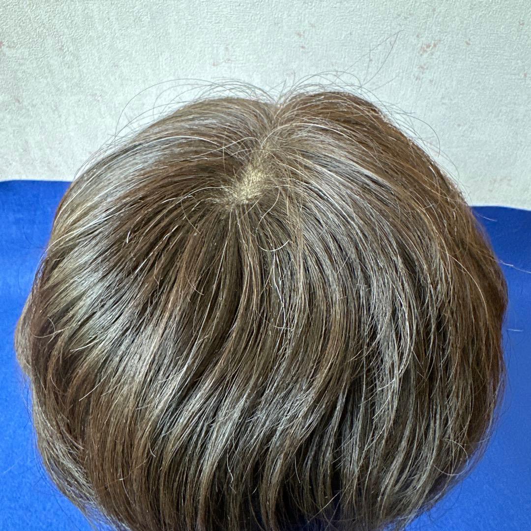 ☆アデランス☆オーダーメイドウィッグ トップピース レディース 白髪混