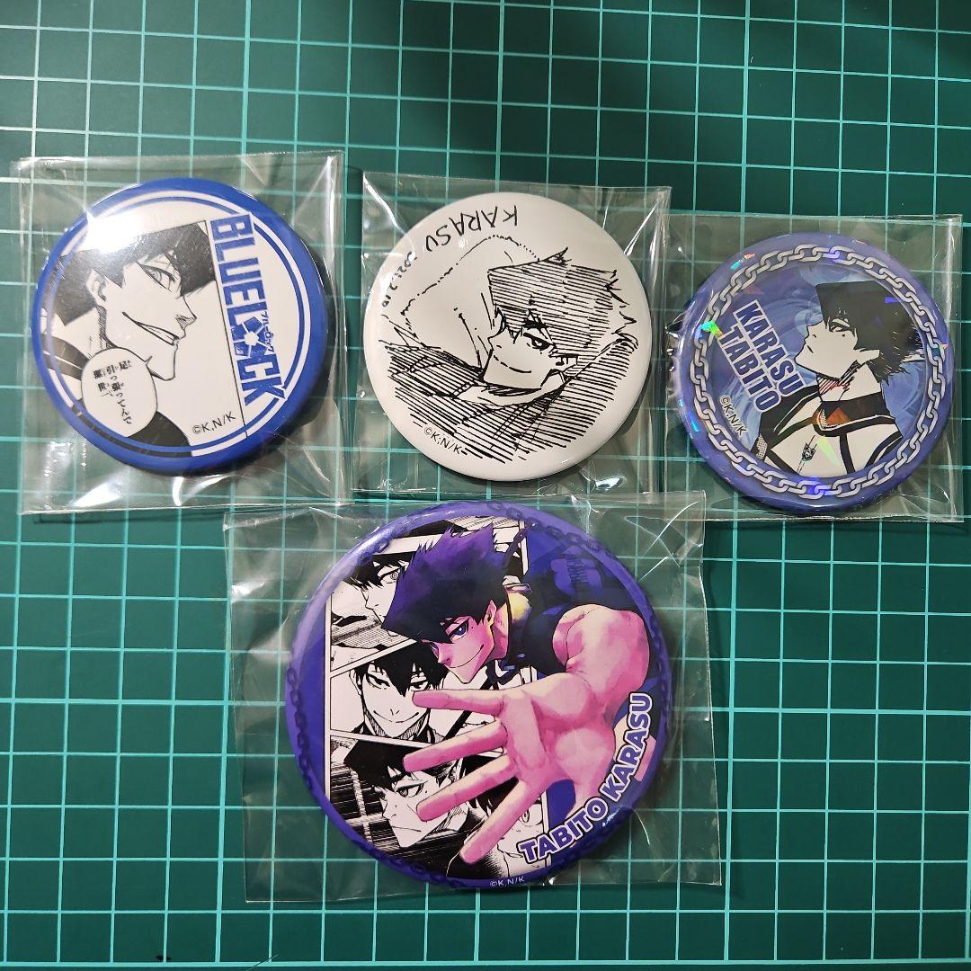 ブルーロック プリンセスカフェ 缶バッジ 烏旅人