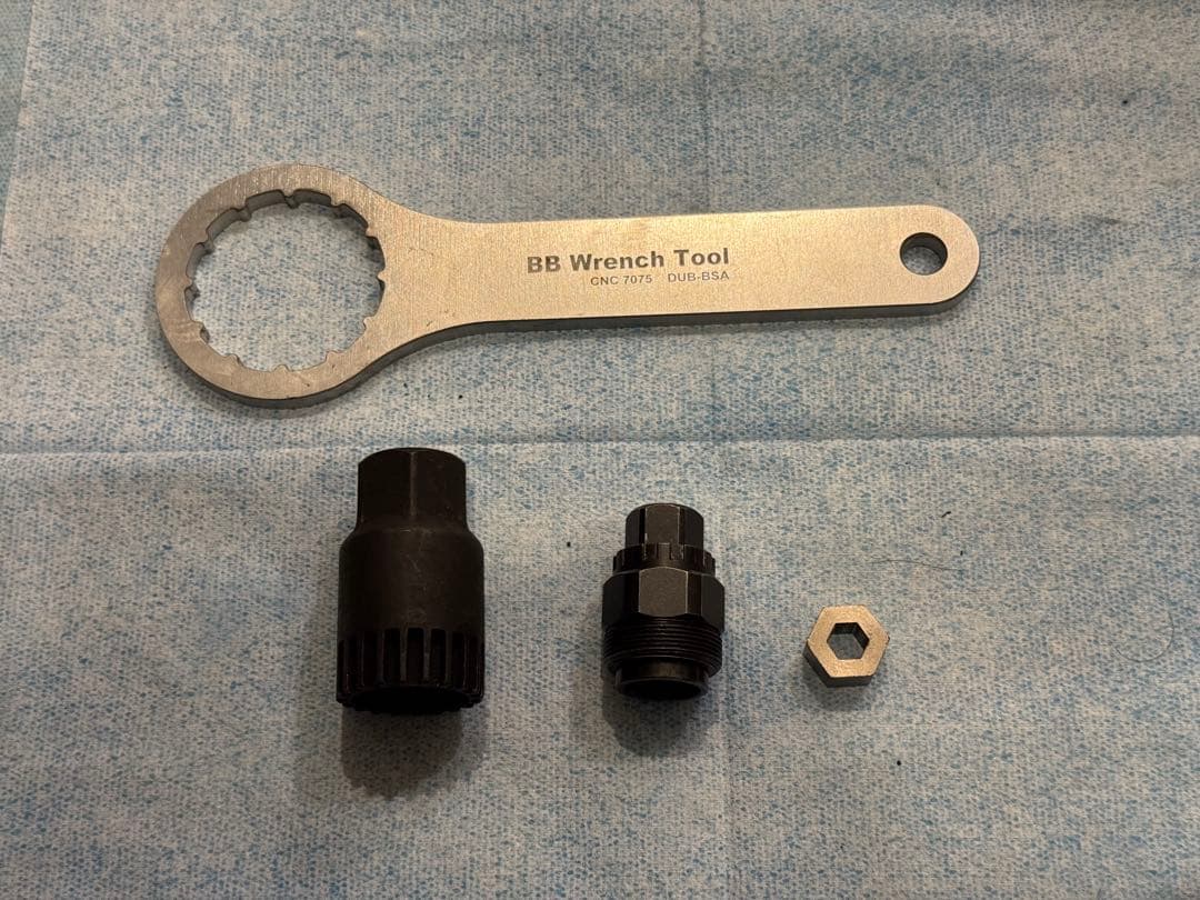 EASTON EA90 クランクセット 工具、BB、替えチェーンリング付き