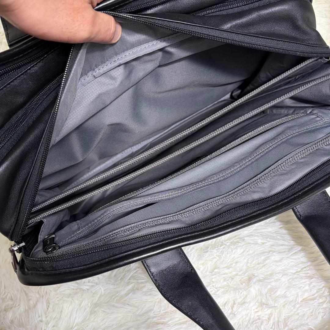 極美品 TUMI ALPHA3 EXP オーガナイザー ラップトップ ブリーフ