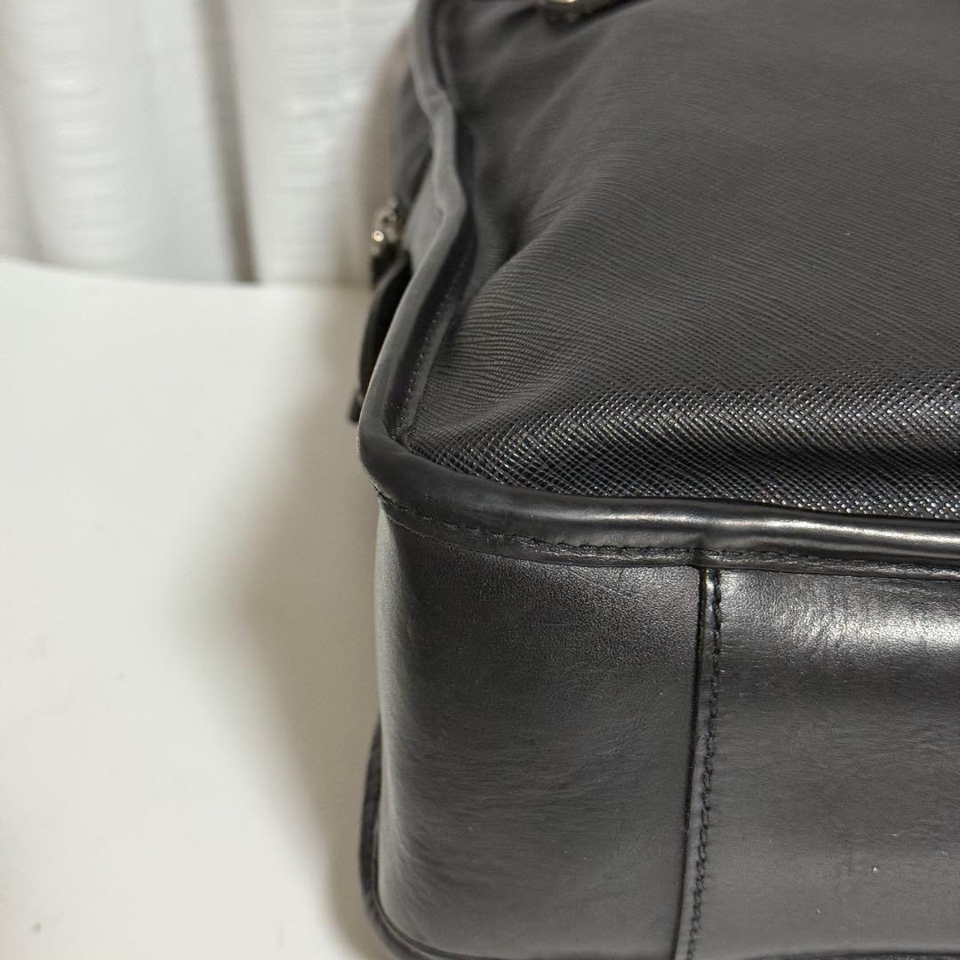 ⭐️極美品フェリージ ビジネスバッグ 3637/ 2 ブリーフケース ブラック