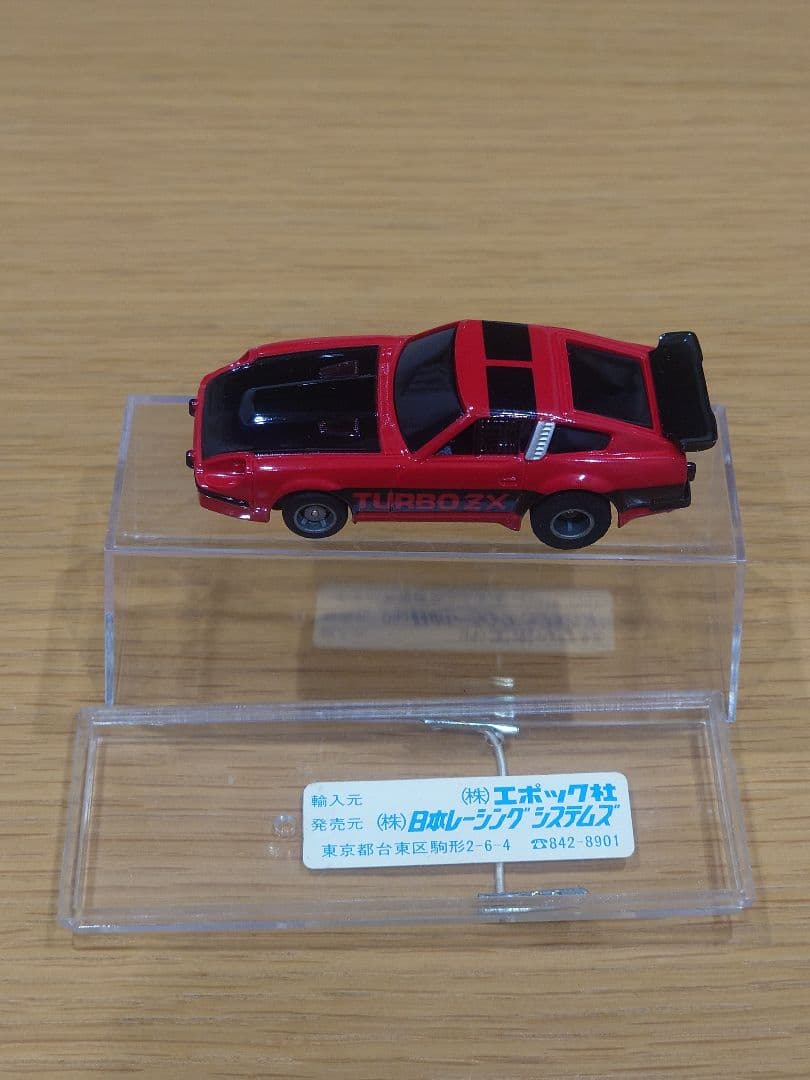 TYCO DATSUN 280-ZX 赤/黒 （HOサイズスロットカー) レア品