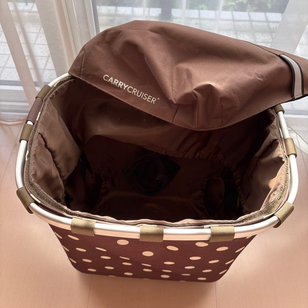 reisenthel CARRYCRUISER ブラウン×ベージュドット